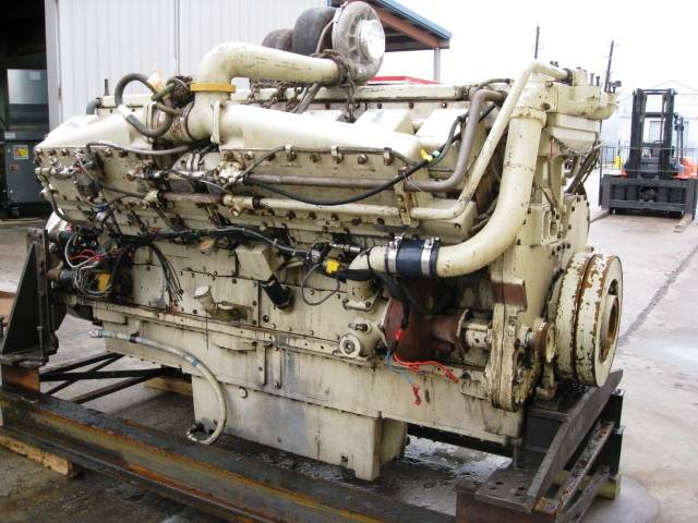 High Hour Runner Cummins KTA50-M2 1600HP Diesel  Marine Engine Item-14231 3