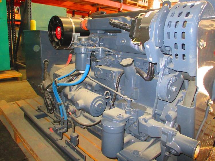 New John Deere 4045TF275 65KW  Generator Set Item-14402 0