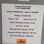 Low Hour Cummins QST30 G1 750KW  Generator Set Item-14533 4