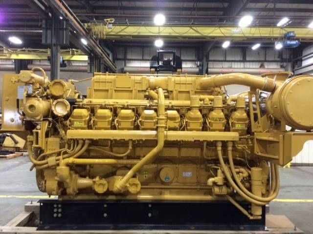 New Surplus Caterpillar 3516C HD 3151HP Diesel  Marine Engine Item-14808 0