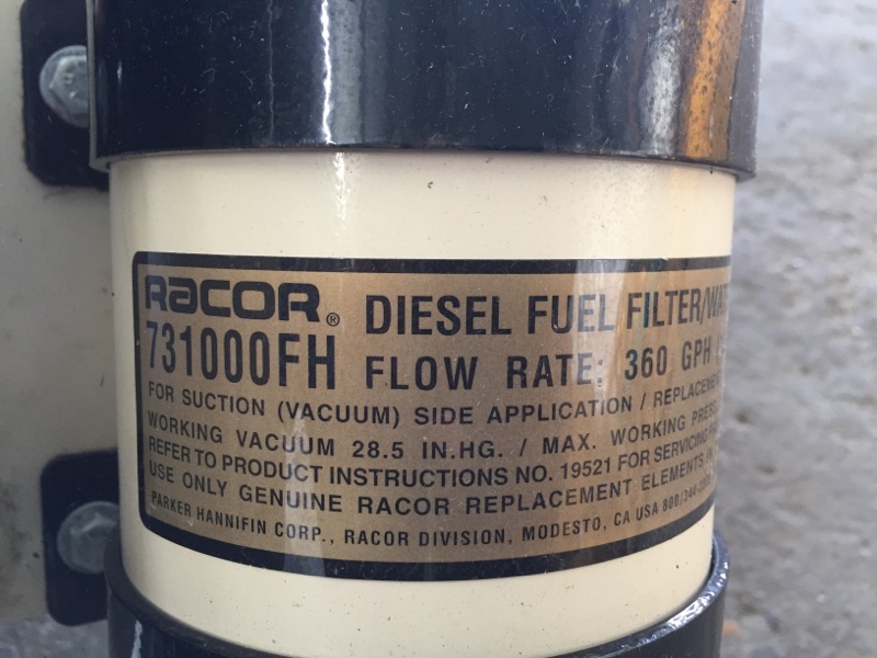 New Surplus Racor 731000FH Fuel Filter Item-15108 3