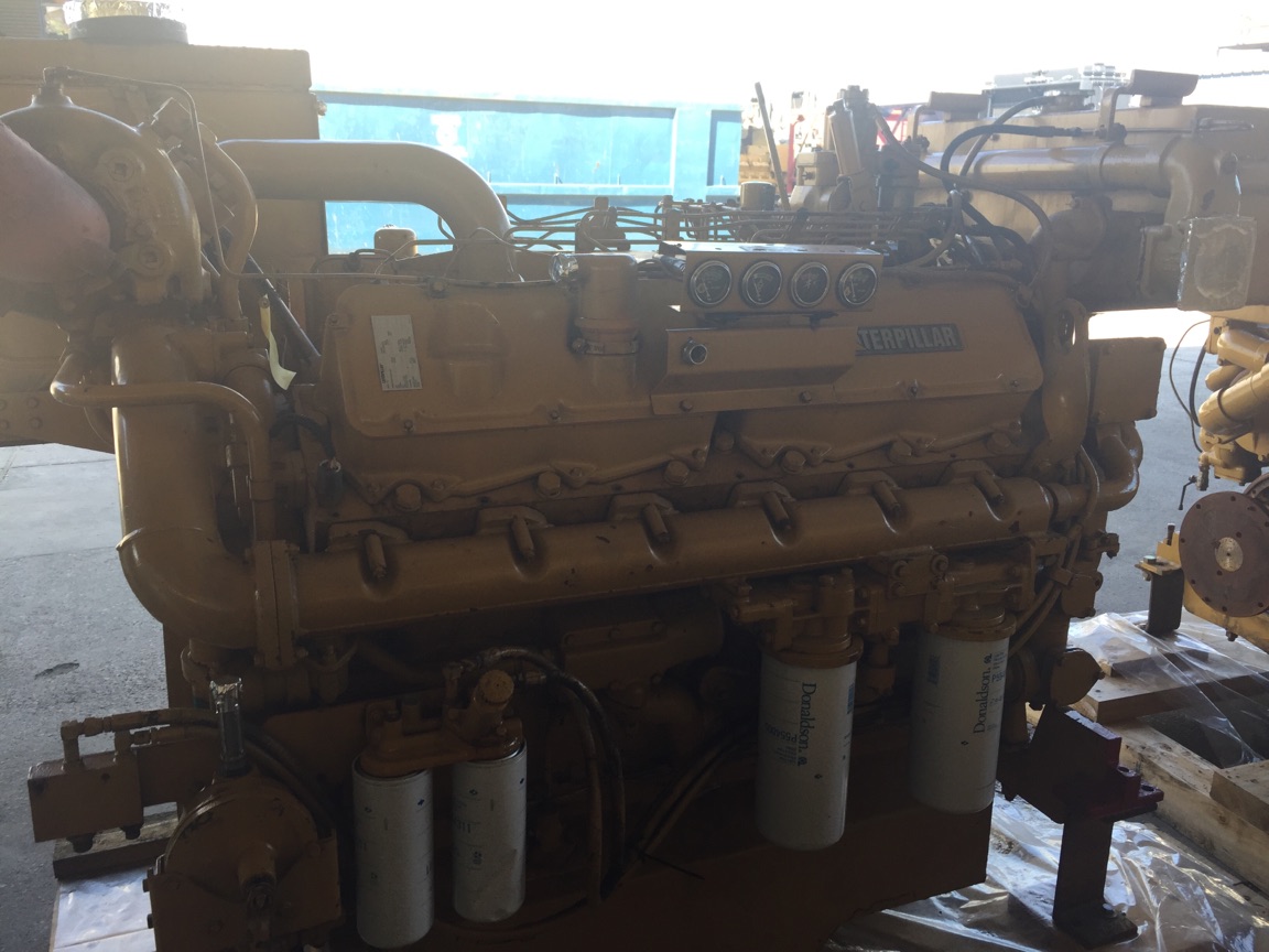 High Hour Runner Caterpillar 3412 DIT 615HP Diesel  Marine Engine Item-15295 4