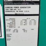 Low Hour Cummins KTA19-G4 500KW  Generator Set Item-15307 6