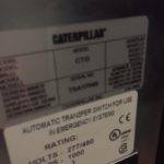 New Surplus Caterpillar CTG 1000 Amp  Transfer Switch Item-15510 1