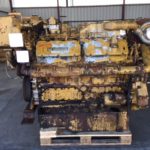 High Hour Runner Caterpillar 3412 DITA 624HP Diesel  Marine Engine Item-15841 0