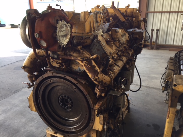 High Hour Runner Caterpillar 3412 DITA 624HP Diesel  Marine Engine Item-15841 3