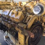 High Hour Runner Caterpillar 3412 DIT 300HP Diesel  Marine Engine Item-15842 3
