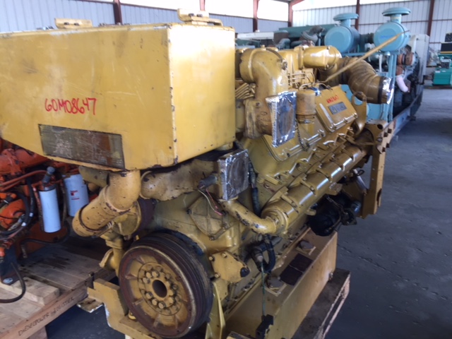Good Used Caterpillar 3412C DITA 540HP Diesel  Marine Engine Item-15843 0