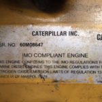 Good Used Caterpillar 3412C DITA 540HP Diesel  Marine Engine Item-15843 4