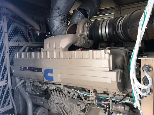 New Surplus Cummins QST30-G1 750KW  Generator Set Item-15895 1