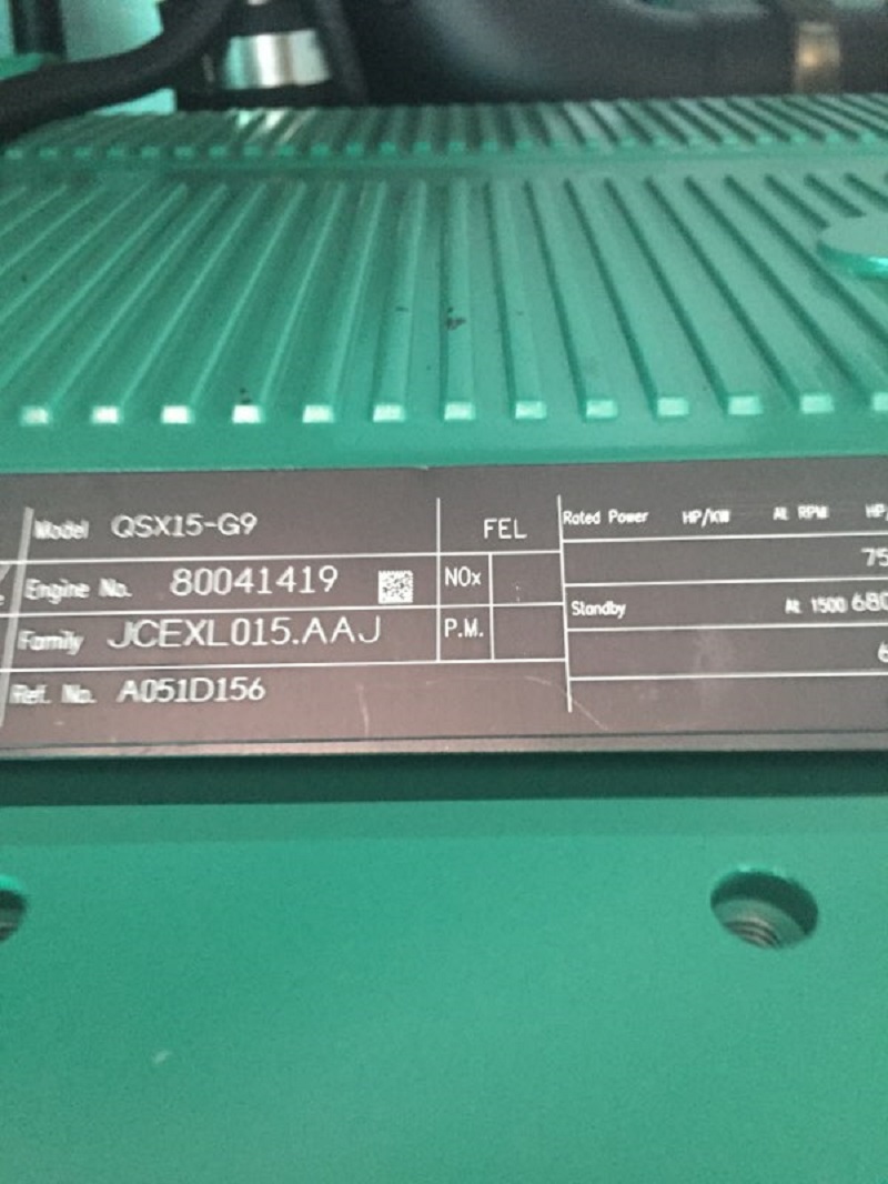 New Cummins QSX15-G9 500KW  Generator Set Item-15862 6