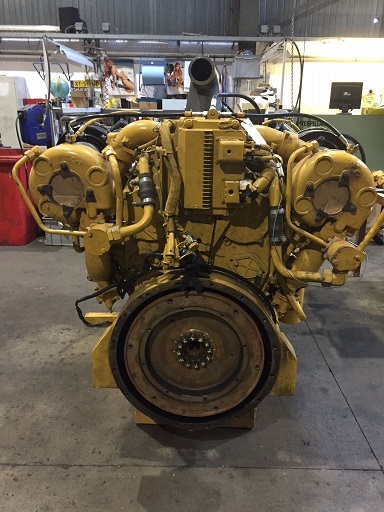 High Hour Runner Caterpillar C32 1000HP Diesel  Marine Engine Item-15940 3