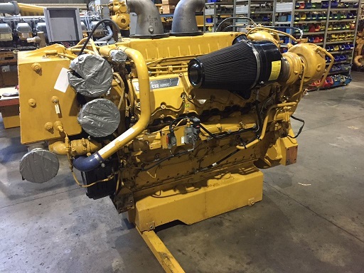 High Hour Runner Caterpillar C32 1000HP Diesel  Marine Engine Item-15941 7