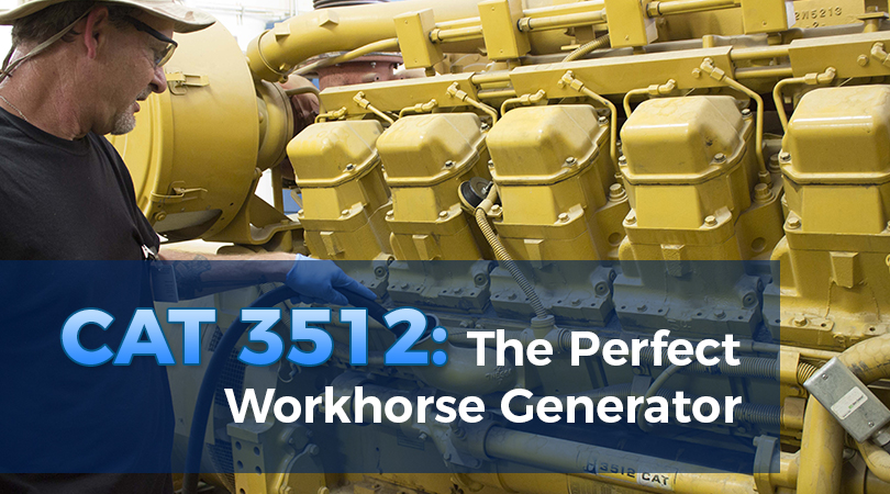 CAT 3512 The Perfect Workhorse Generator