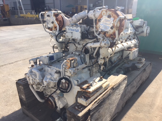 High Hour Runner Caterpillar 3412C DITTA 1300HP Diesel  Marine Engine Item-15994 5