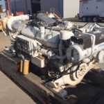 High Hour Runner Caterpillar 3412C DITTA 1300HP Diesel  Marine Engine Item-15993 3