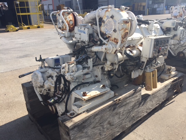 High Hour Runner Caterpillar 3412C DITTA 1300HP Diesel  Marine Engine Item-15993 4