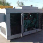 Low Hour Komatsu 06110T 200KW  Generator Set Item-05693 2