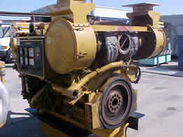 High Hour Runner Caterpillar 3508B 1000HP Diesel  Marine Engine Item-08932 1