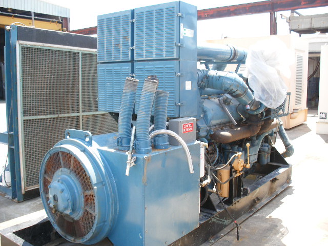Good Used Detroit Diesel 16V149T 900KW  Generator Set Item-09903 2