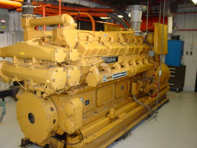 Low Hour Caterpillar D399 800KW  Generator Set Item-09947 0
