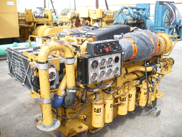 Good Used Caterpillar C32 1400HP Diesel  Marine Engine Item-09950 0