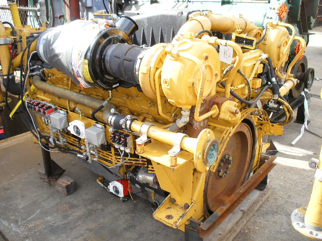 Good Used Caterpillar C32 1400HP Diesel  Marine Engine Item-09951 1