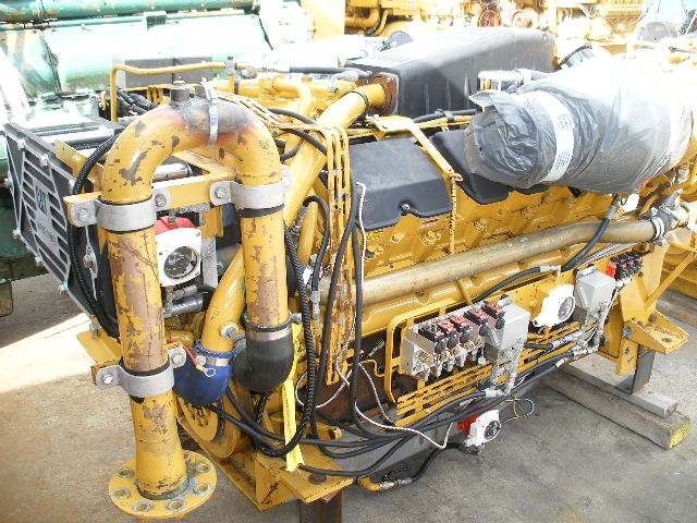 Good Used Caterpillar C32 1400HP Diesel  Marine Engine Item-09951 2