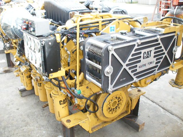 Good Used Caterpillar C32 1400HP Diesel  Marine Engine Item-09951 3