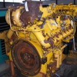 High Hour Runner Caterpillar 3412DITA 720HP Diesel  Marine Engine Item-10032 0
