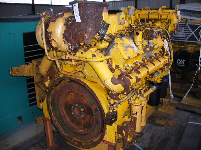 High Hour Runner Caterpillar 3412DITA 720HP Diesel  Marine Engine Item-10032 0