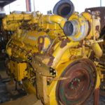 High Hour Runner Caterpillar 3412DITA 720HP Diesel  Marine Engine Item-10032 1