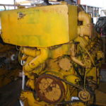 High Hour Runner Caterpillar 3412DITA 720HP Diesel  Marine Engine Item-10032 2