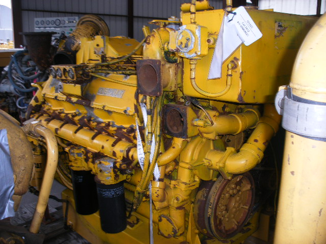 High Hour Runner Caterpillar 3412DITA 720HP Diesel  Marine Engine Item-10032 3