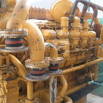 High Hour Runner Caterpillar 3512B DITA 1500HP Diesel  Marine Engine Item-13342 2