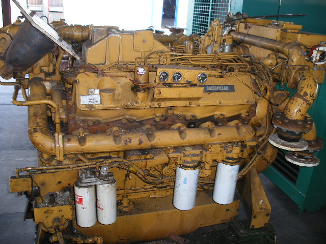 High Hour Runner Caterpillar 3412 DITA 624HP Diesel  Marine Engine Item-13348 0