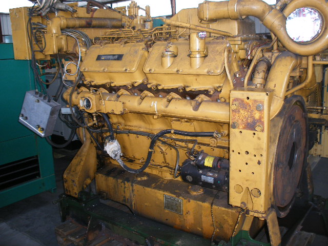 High Hour Runner Caterpillar 3412 DITA 624HP Diesel  Marine Engine Item-13348 3