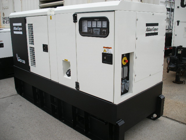 New John Deere QAS120  4045HF285 106KW  Generator Set Item-13373 0