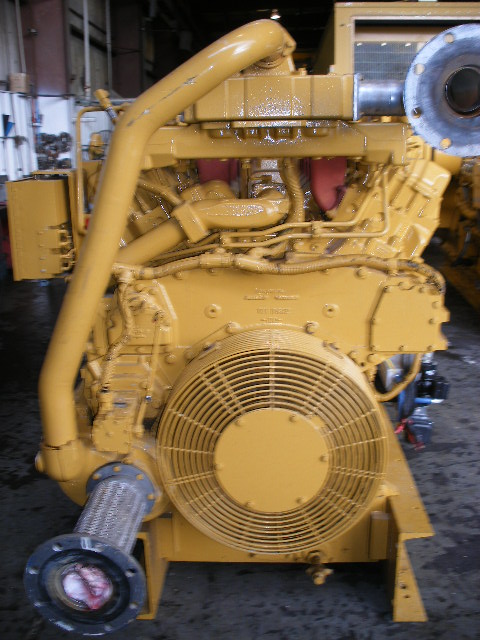 Low Hour Caterpillar 3512 1818HP Diesel  Engine Item-13498 3