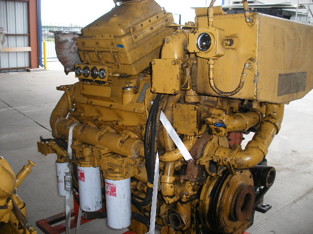 High Hour Runner Caterpillar 3408CDITA 455HP Diesel  Marine Engine Item-13551 3