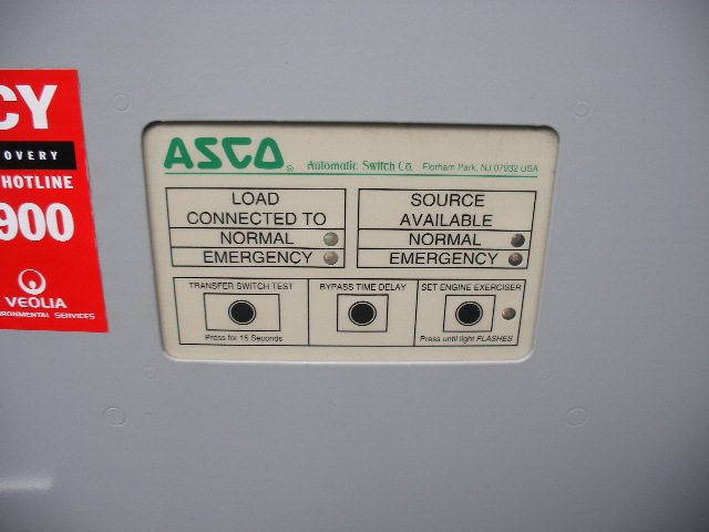 Good Used ASCO 300 Series 800 Amp  Transfer Switch Item-13587 3