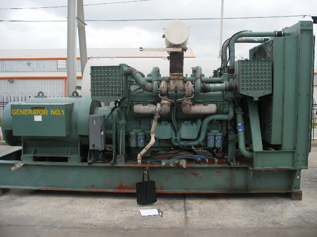Good Used Detroit Diesel 12V149T 800KW  Generator Set Item-13606 1