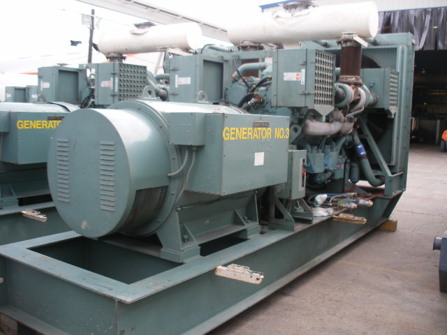 Good Used Detroit Diesel 12V149T 800KW  Generator Set Item-13608 2