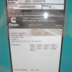 Like New Onan OTC-3383315 600 Amp  Transfer Switch Item-13658 3