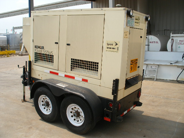 Low Hour John Deere 4045TF270 50KW  Generator Set Item-13700 0