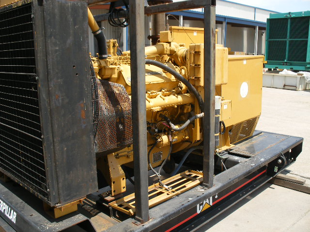 Low Hour Caterpillar 3408B 350KW  Generator Set Item-13785 2