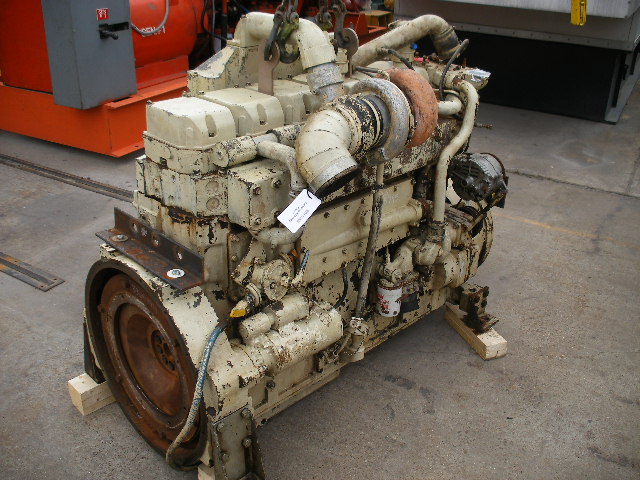 High Hour Runner Cummins KTA1150 500HP Diesel  Marine Engine Item-13881 2