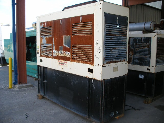 Low Hour Detroit Diesel 40 Series 125KW  Generator Set Item-13894 0