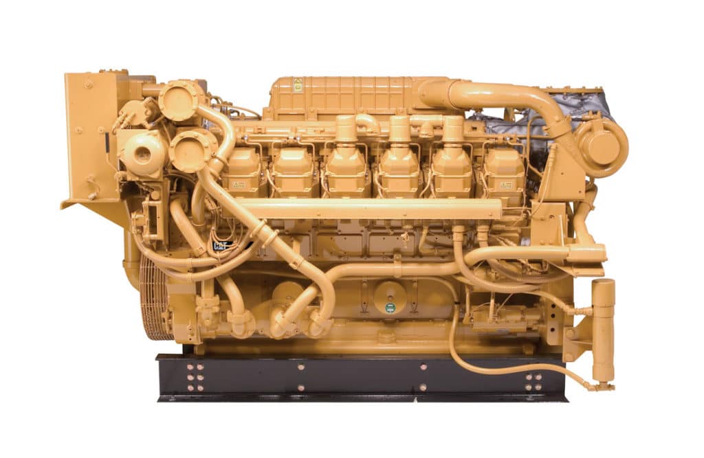 Rebuilt Caterpillar 3512B 1350HP Diesel  Marine Engine Item-13958 1