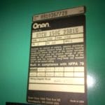 Good Used Onan OTCU150G2381G 150 Amp  Transfer Switch Item-13961 1